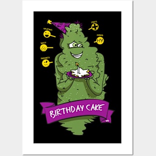 Birthday Cake Posters and Art